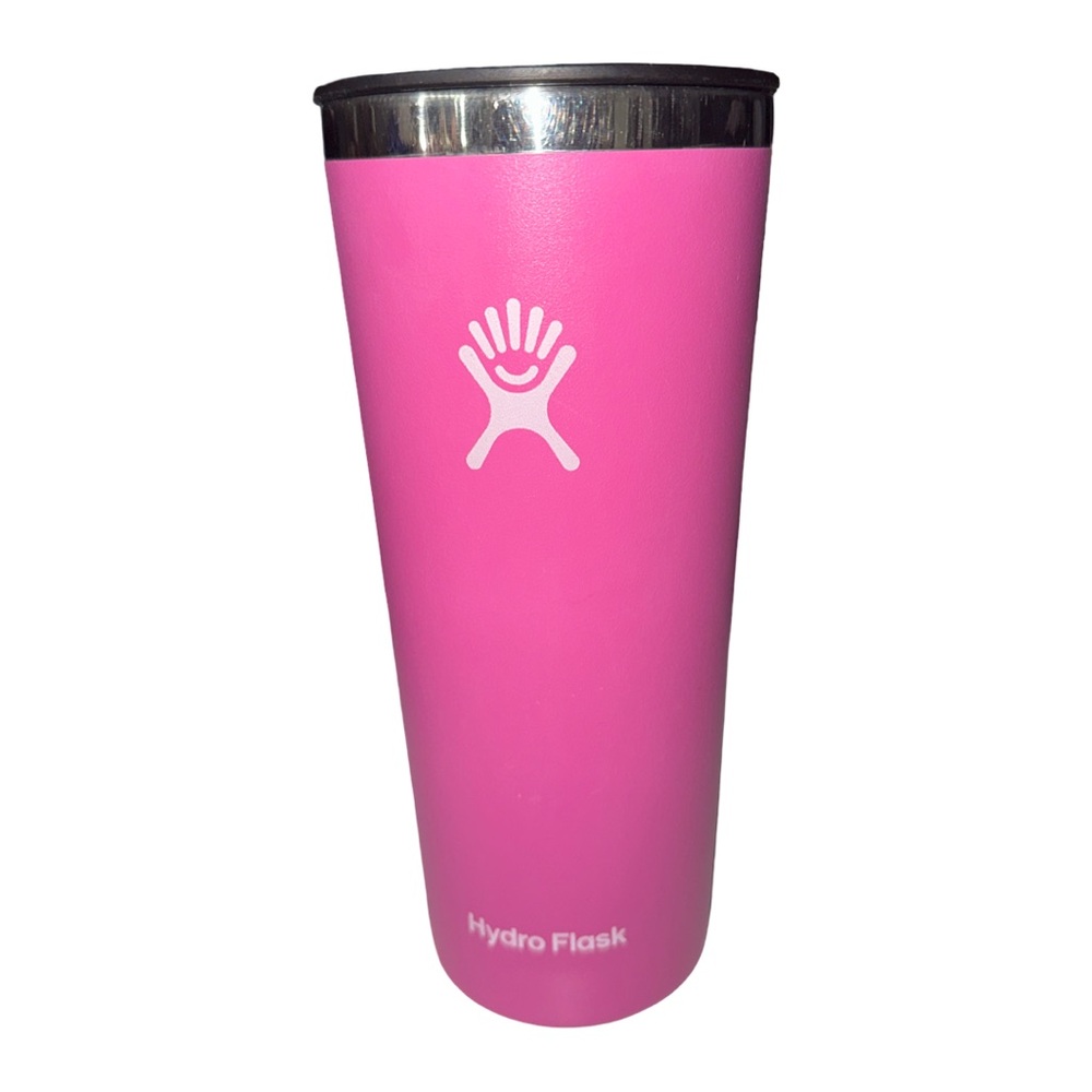 2oz Hydro Flask Magenta Tumbler with Stainless Steel Rim
